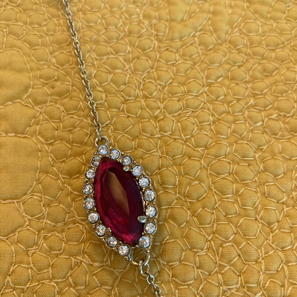Kate Spade 32 inch Gold plated Multicolor Gemstone Necklace - Picture 4 of 6